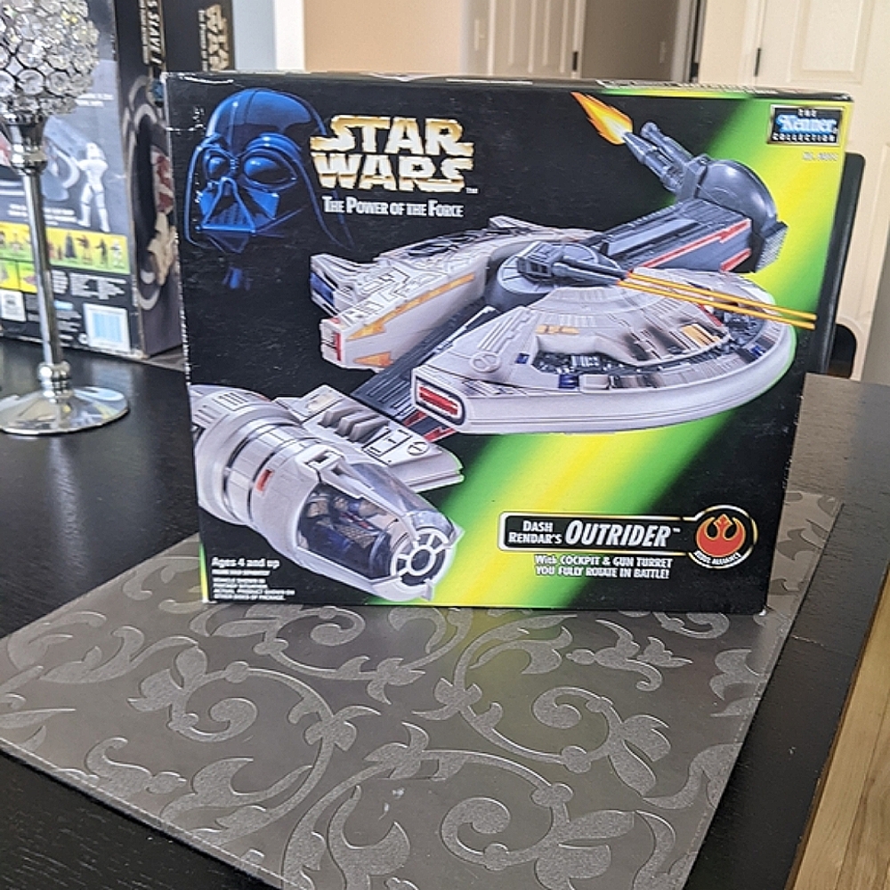 Star Wars Dash Rendar's Outrider Playset - Black, Gray, Red